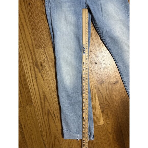 MOTHER Classic Blue Straight Leg Jeans - Picture 4 of 12